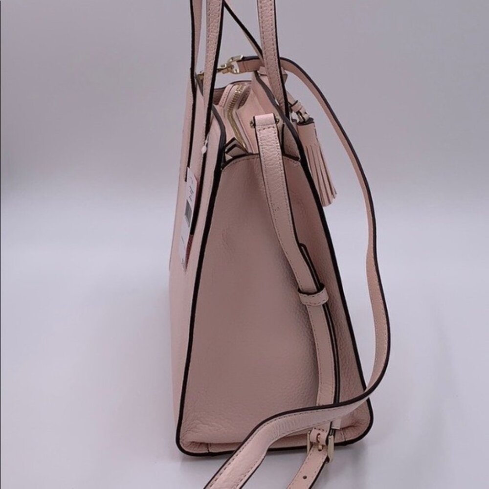 Euc Kate Spade Rowe Light Pink Leather Shoulder Bag Purse - Picture 6 of 13